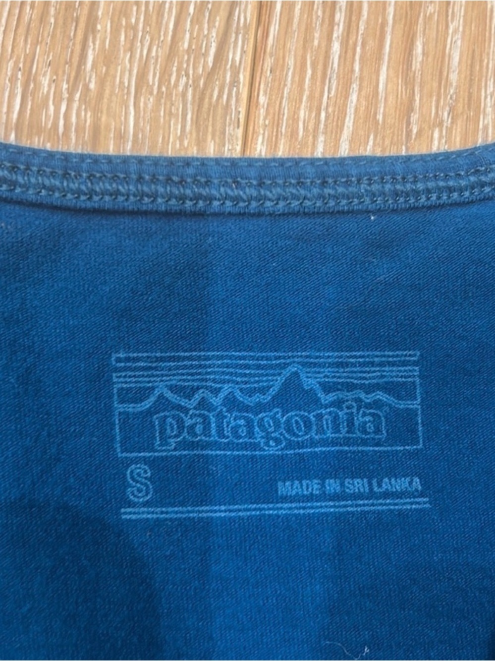 Sleeveless V-Neck Blue Women’s Patagonia Dress - Picture 4 of 6